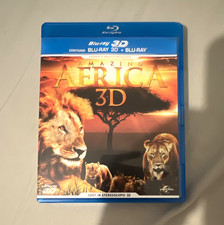Universal IMAX Amazing Africa 3D Blu-ray 3D + Blu-ray E Blu-ray Case