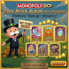MonoPoly Go Stickers   1  6 Stars  All Available  Fast Delivery 24/7 