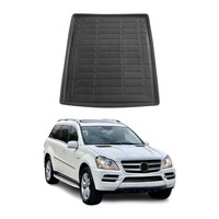 Kofferraumwanne Laderaumwanne FüR Mercedes GL Klasse X164 2006-2012 TPE Schwarz