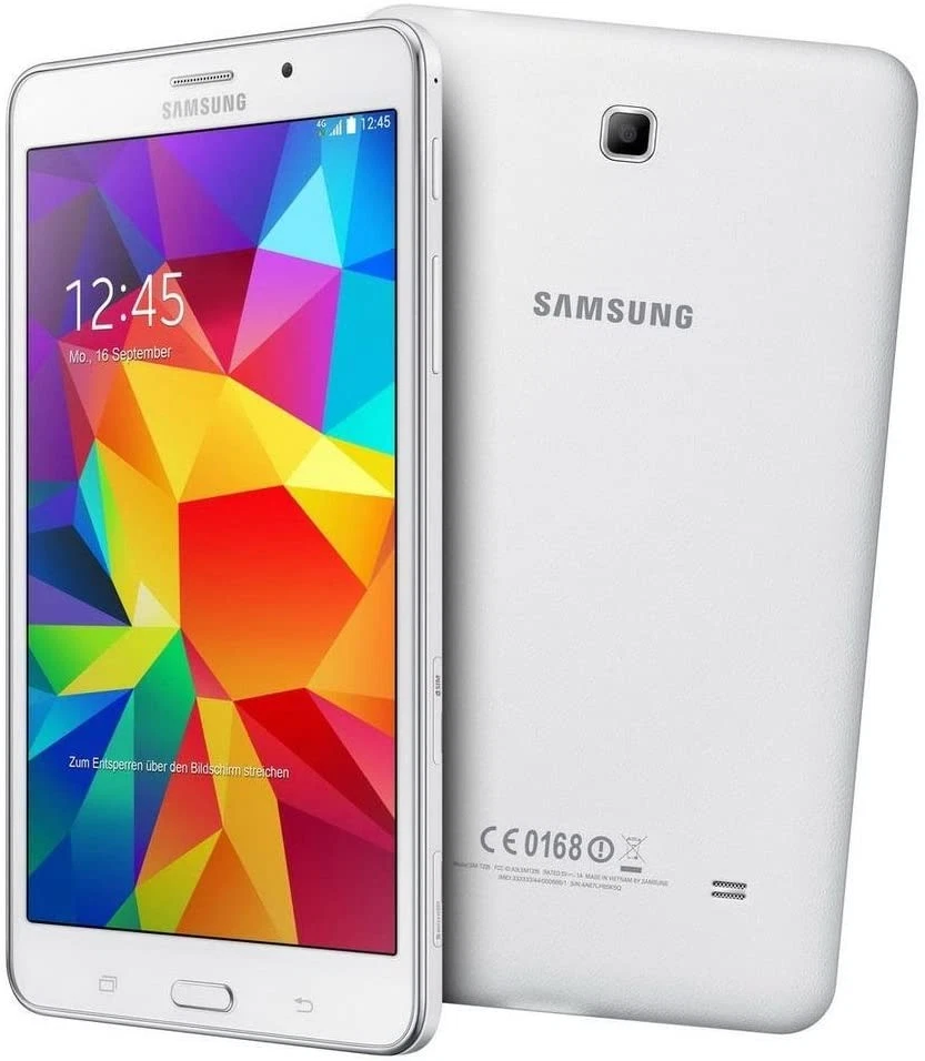 SAMSUNG GALAXY TAB 4 8.0" 16GB SM-T337A-16GB-WHITE-ATT - PHYSICAL DAMAGE - Image 4 of 4