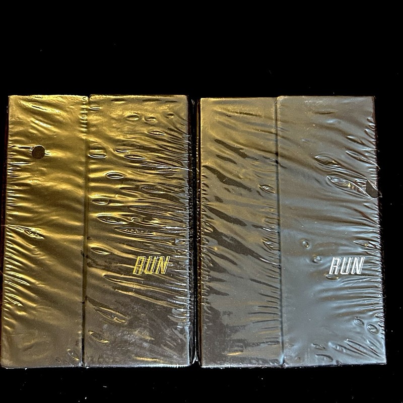 2 Run Playing Cards By Cardvo -Gold And Silver Boxes Unopened