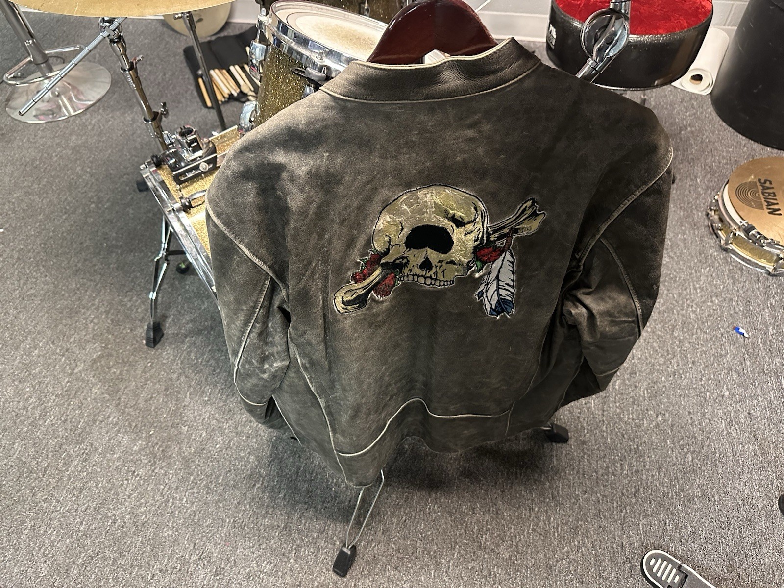 Grateful Dead cyclops Motorcycle Jacket - image 1