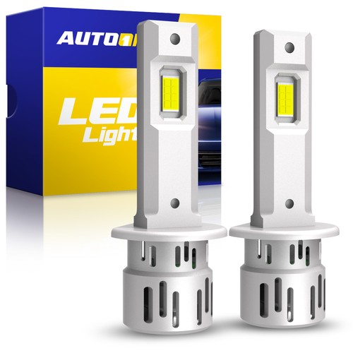 AUTOONE H1 LED Headlight Bulbs Kit 6500K White 60000LM Bright Hi/Low Beam 2-6x - Picture 14 of 24