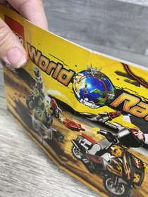 LEGO World Racers 8896 Snake Canyon Instruction Manual Booklet 2010 Illustrated