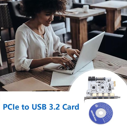 PCIE to USB3.2 GEN1 Expansion Card Type-A Type-C PCI Converter for LINUX - Afbeelding 5 van 11