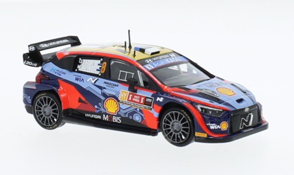 IXO IXORAM872.22 - 1/43 - Hyundai i20 N Rally1, Rallye WM, Rally Ypres, 2022, #8