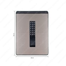 Coperchio Nero Pattumiera Tecnoinox Serie T2 20 X 28 cm con Filtro