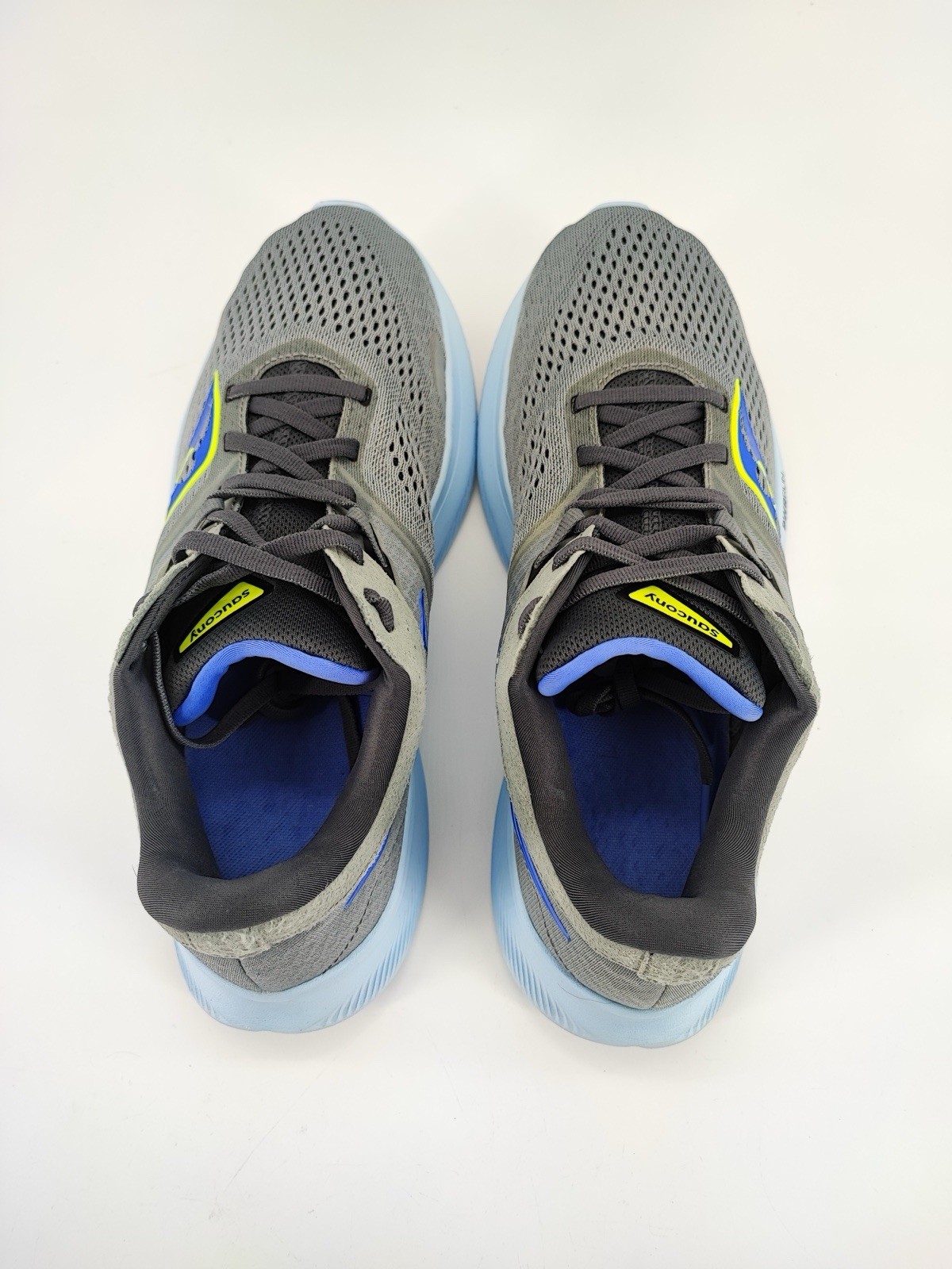 Saucony Women's Ride 16 Gray Mesh Running Shoes Size 10W US thumbnail 4