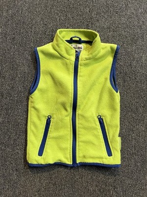 Playshoes Fleeceweste grün/blau 98