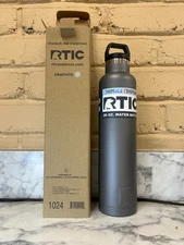RTIC 26 oz Stainless Steel Water Bottle, | GRAPHITE GRAY | BRAND NEW