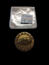 Vintage DESIGNER BATES & KLINKE SOUVENIR coins.