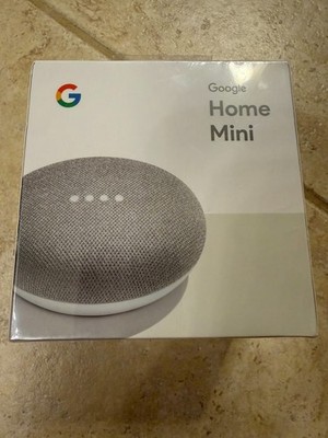 Google Home Mini Smart Speaker with Google Assistant - Chalk (GA00210-US) NEW