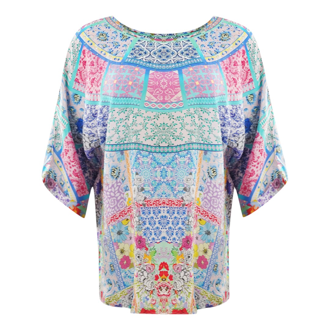 Inoa Martinique 12004 Multicoloured Silk Fish Top 27390₽