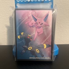 Umbreon and Espeon Sleeves 65 Count Pokemon TCG Prismatic Evolution Brand New