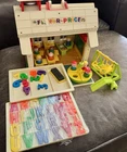 Vintage 1971 Fisher-Price Little People School #923 Complete + Extras