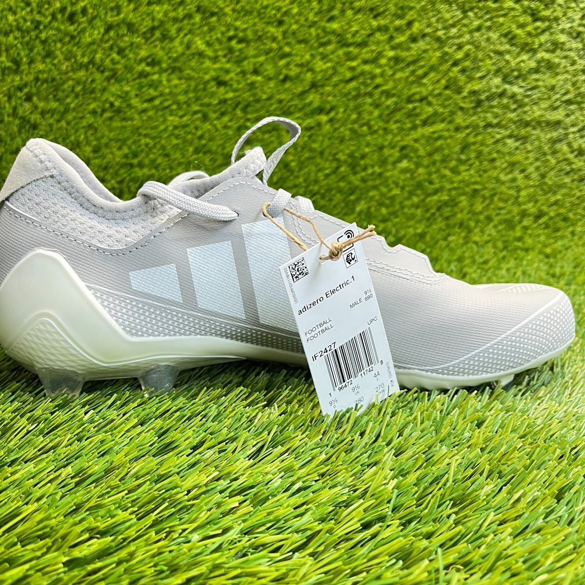 Adidas Adizero Electric.1 Mens Size 10 Gray Silver Running  display picture 3