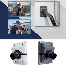 HVAC Wall Penetration & Line-Set Cover Kit Split System Adjustable Indoor/Outdoo