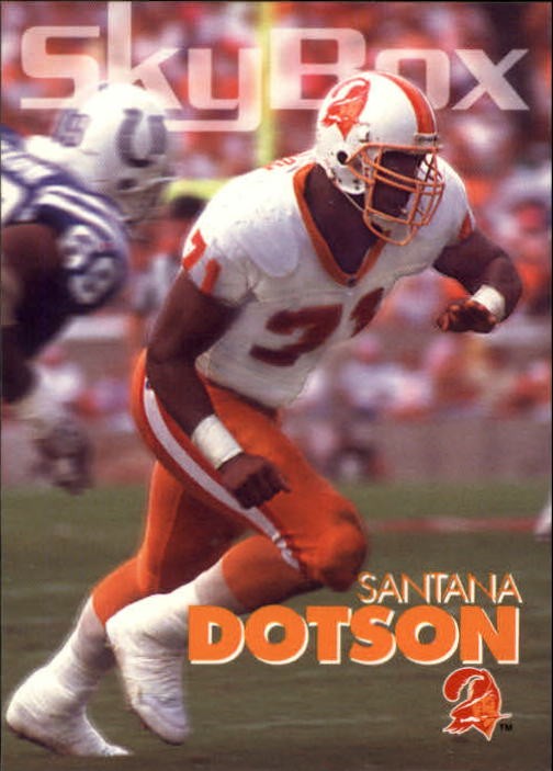 1993 SkyBox Impact #321 Santana Dotson - FB