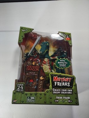 MUTANT FREAKS Dreaded Dragon Create Build Creepy Creature MGA New Old Stock