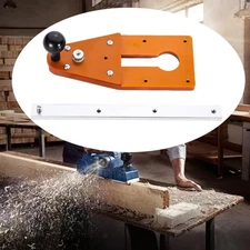 Router Circle Cutting Jig with Guide Track for Edge Trimming Edging Projects