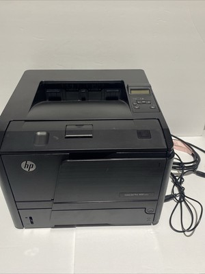 HP LaserJet Pro 400 M401n Network Laser Printer Page Count 74.193 w/ Power & USB