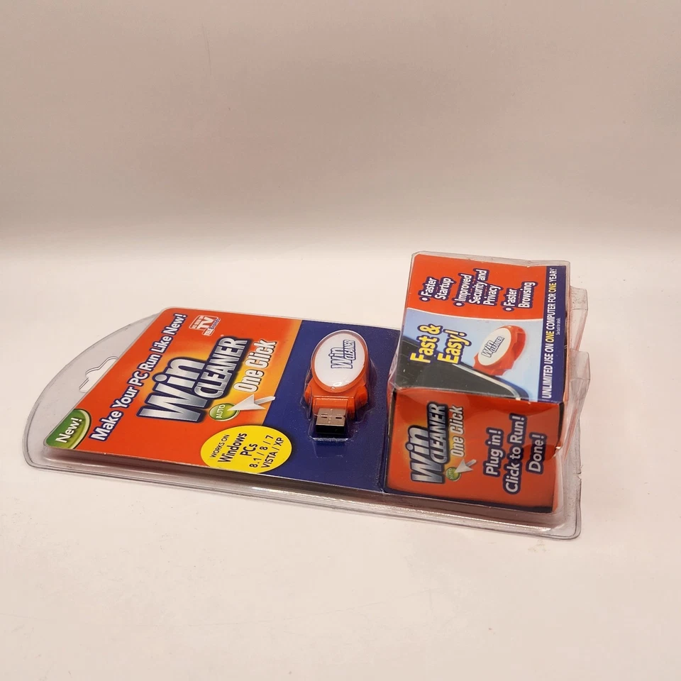 Win Cleaner USB One Click PC Computer Clean Repair Protect NIP - Image 4 of 4