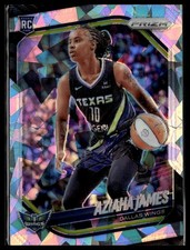 2025 Panini Prizm WNBA #83 Aziaha James Ice Prizms RC