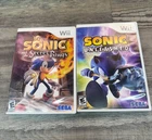 Sonic and the Secret Rings + Sonic Unleashed Nintendo Wii CIB Bundle
