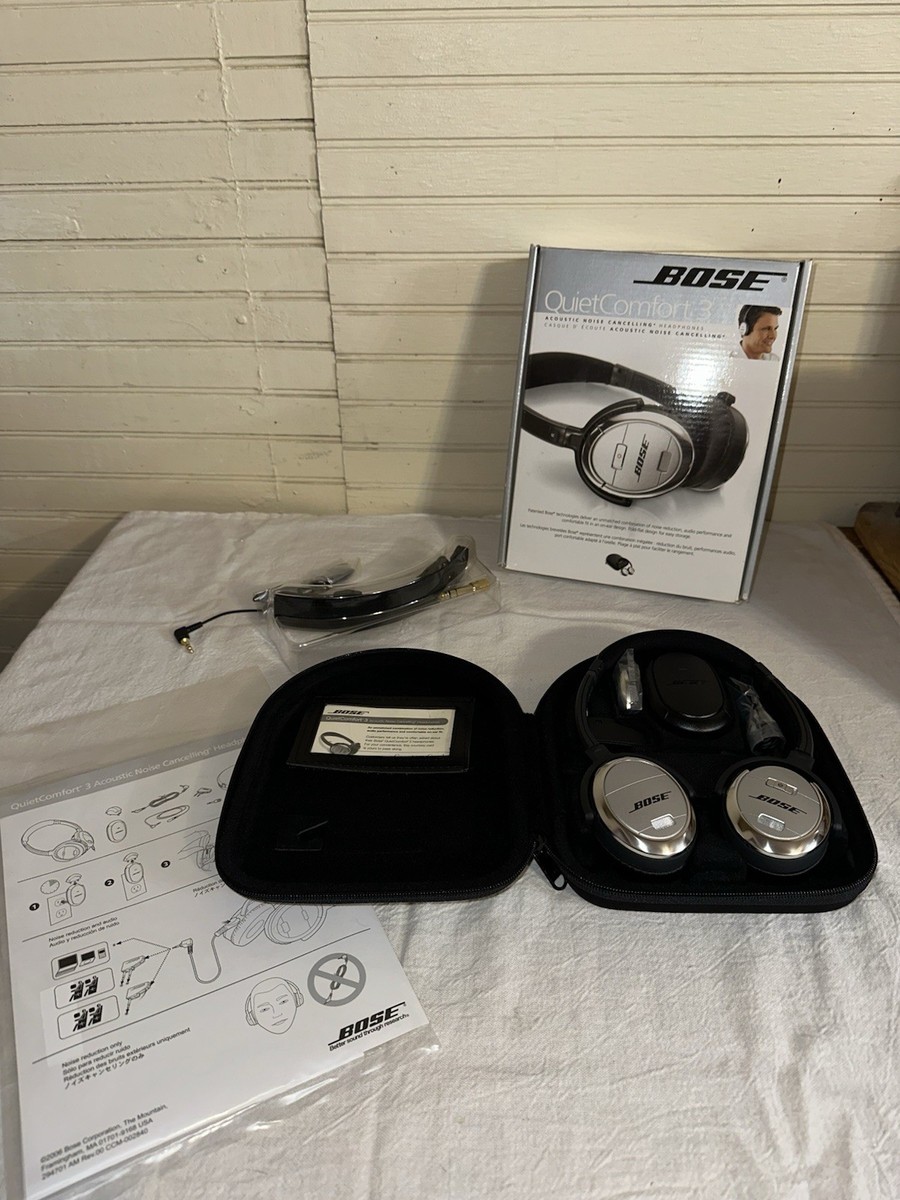 Bose QuietComfort 3 Acoustic Noise Cancelling Headphones for sale