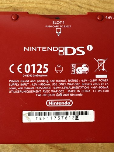 Console Nintendo DSi Rouge avec chargeur Officiel et 1 jeu Lego Harry Potter - Imagen 14 de 14