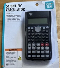 Pen+Gear Scientific Calculator 401 Functions NEW SEALED Math Algebra Statistics
