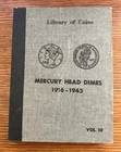 1916-1945 - Complete "Silver" Mercury Dime Set - w/Key 16D - 77 Coins - #1