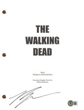 Ross Marquand Signed Autograph The Walking Dead Pilot Script Aaron Beckett COA Ross Marquand Signed Autograph The Walking Dead Pilot Script Aaron Beckett COA