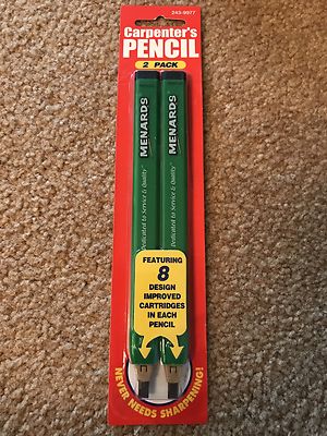 Carpenters Pencil Two Pack