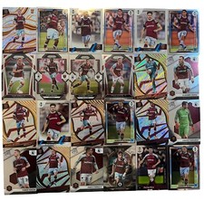 Lot 24 Cards WEST HAM UNITED Different Sets, RC, Declan Rice, Jarrod Bowen