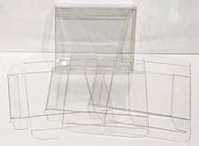 25 Cartridge Protectors For ATARI 2600 / 7800 Clear Custom Made Box Case  Read! 