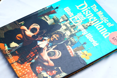 Magic of Disneyland & Walt Disney World Coffee Table 1979 Book