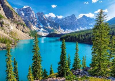Castorland Spring at Moraine Lake, Canada 500 Piece Jigsaw Puzzle