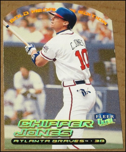 2000 Chipper Jones [Gold Medallion] #70G