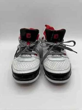 Tennis shoes, AND1 MENS SIZE 8 Mid top BASKETBALL SHOES RED WHITE & BLACK