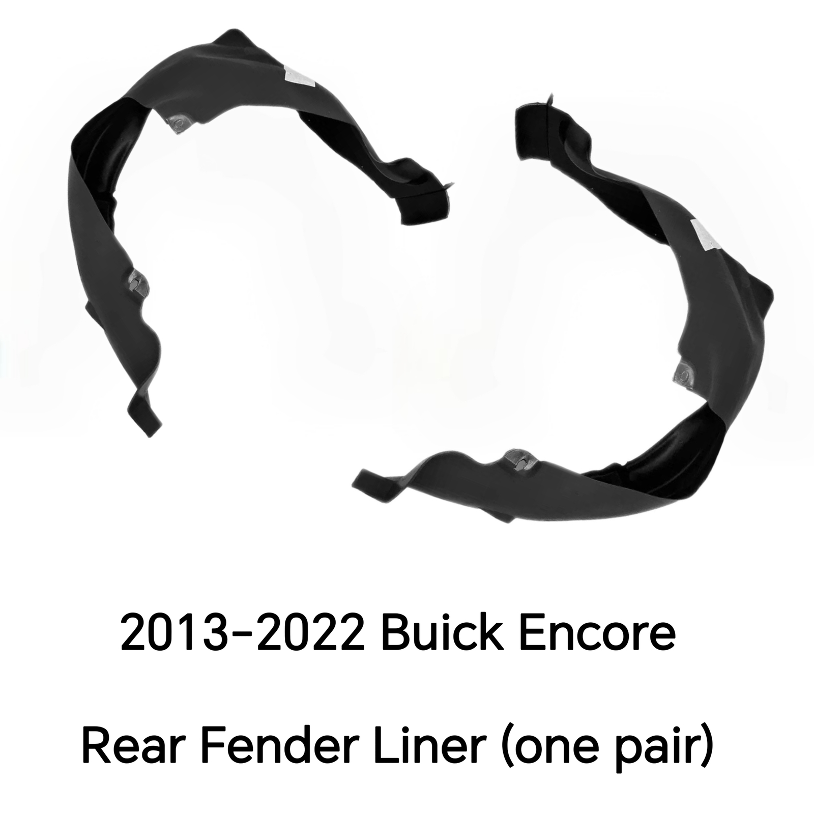 Rear Fender Liner Inner Panel For 2013-2022 Buick Encore Left+Right Pair W/Clips