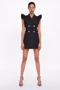 zara waistcoat dress