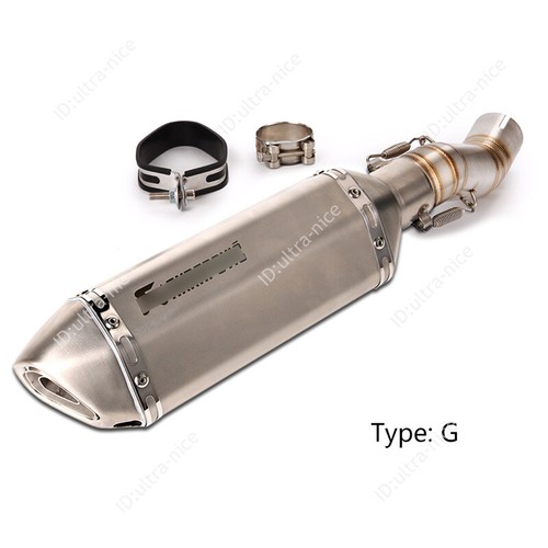 For Honda CBR500R CB500F/X 2018-2023 Mid Exhaust Pipe 51mm Muffler DB Killer Tip - Picture 10 of 10