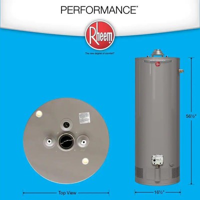 Rheem+Performance+29+Gal.+Tall+6+Year+32+000+BTU+Natural+Gas+Water+Heater  for sale online | eBay