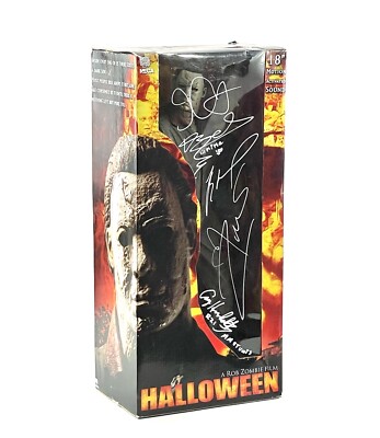 Michael Myers Halloween Signed NECA 18” Action Figure John
