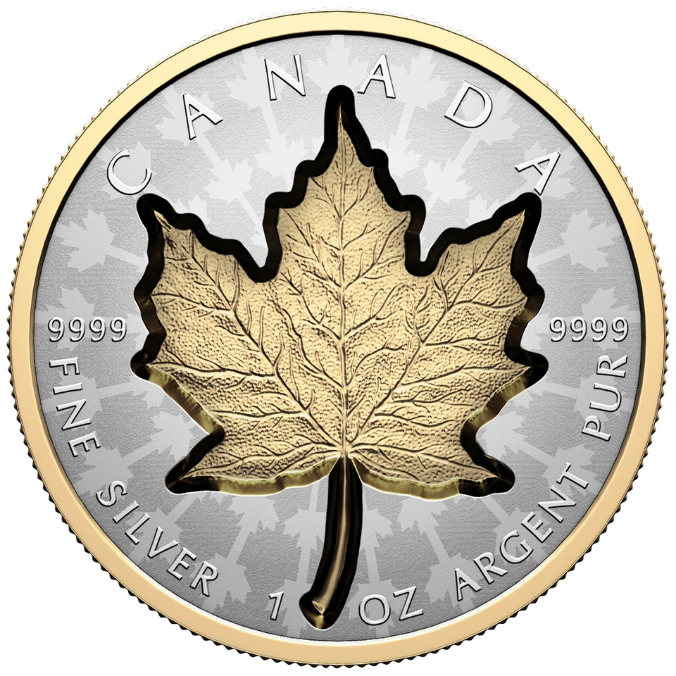 1 oz Kanada Silbermünze Maple Leaf 2024 - Super Incuse Reverse Proof - Bild 2 von 4