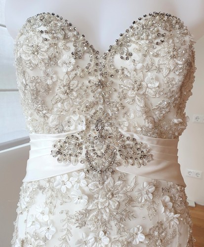 Traumhaftes Mori Lee Designer Brautkleid, TOP, Gr. M + GRATIS Accessoires! - Bild 6 von 10