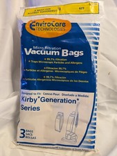 3 Vacuum Bags for Kirby Generation G3 G4 G5 G6 Ultimate Diamond Sentria