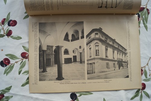 1920 Bauzeitung 101 Seyssel d’Aix München Kaulbachstraße Maxvorstadt - Picture 5 of 7