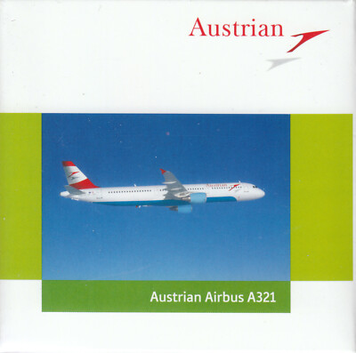 SCHABAK / SCHUCO  -  Austrian - Airbus A321  -  1:600  -  3551561  -  NEU / OVP